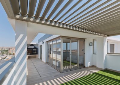 Terraza ático Elche